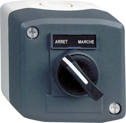 Schneider Electric Gehäuse m.Wahlschalter 1S (AUS-EIN) XALD132