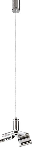 Trilux Dekor-Seilaufhängung m.Aufhängekl.,1500mm A01DSX/1500
