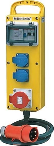 Mennekes Steckdosenleiste EverGUM 16A,5p,2Schu,2LS,1FI 70033