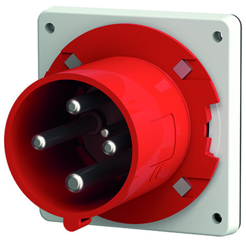 Mennekes Anbaustecker TA 63A,4p,6h,400V,IP44 1982 Mennekes Anbaustecker TA 63A,4p,6h,400V,IP44 1982