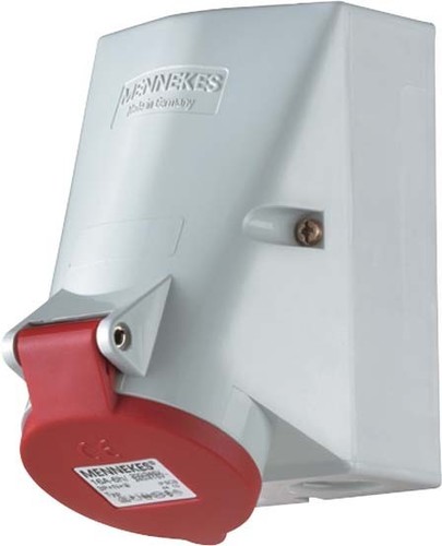 Mennekes Wanddose TwinCONTACT 16A,5p,6h,400V,IP44 419