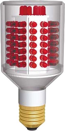Scharnberger+Hasenbein LED-Lampe 60x125,5mm 230V 3,6mA E27 gelb 37601