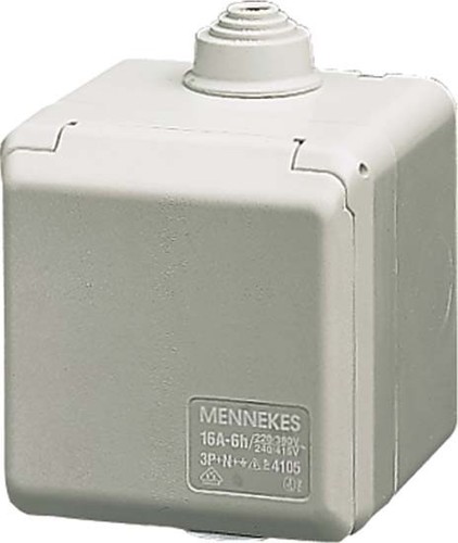 Mennekes Wanddose Cepex 32A,4p,6h,400V,IP44 4108