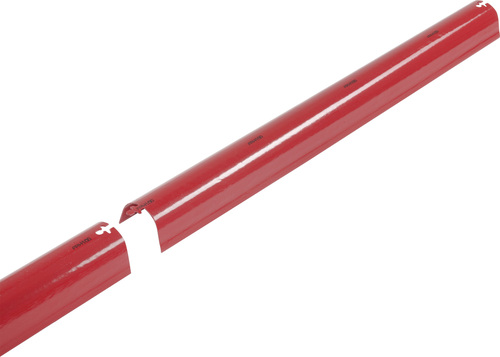 Fränkische Kabelabdeck-Rundhaube mit Einhängung FRH 80/1000 rt m.E.