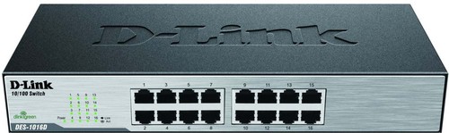 DLink Deutschland 16-Port Switch 10/100Mbit,NWay DES-1016D/E