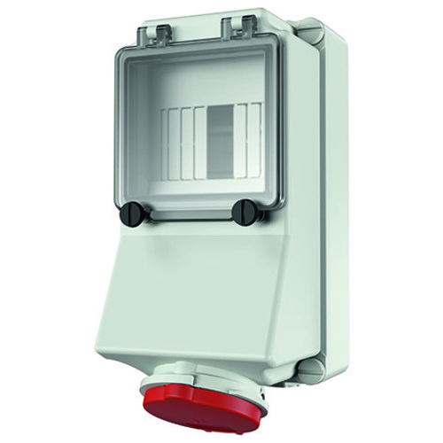 Mennekes Wanddose 32A,4p,6h,400V,IP44 5498
