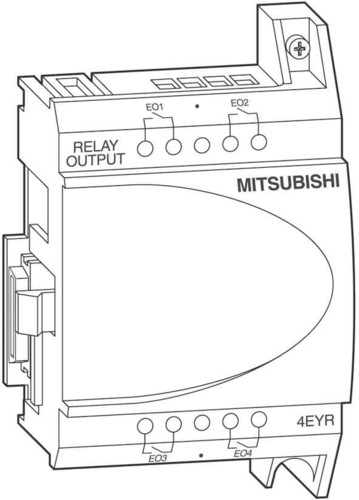 Mitsubishi Electric Erweiterungsgerät f.ALPHA-XL-Grundge. AL2-4EYR