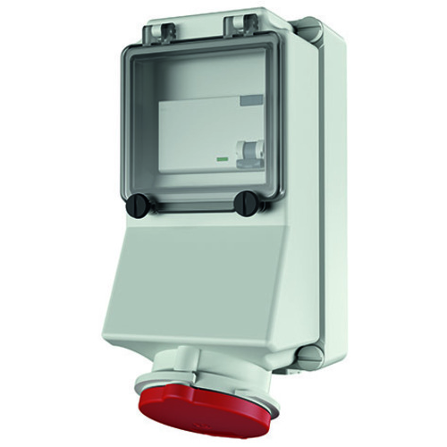 Mennekes Wanddose 32A,5p,6h,400V,IP44 7313 Mennekes Wanddose 32A,5p,6h,400V,IP44 7313