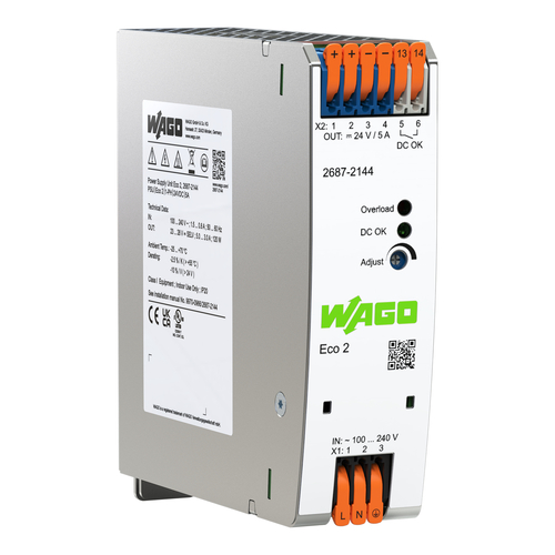 WAGO GmbH & Co. KG Stromversorgung Eco 2,1-phasig 2687-2144