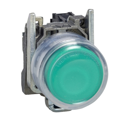 Schneider Electric Leuchtdrucktaster, grün 48..120 V XB4BP383G5EX Schneider Electric Leuchtdrucktaster, grün 48..120 V XB4BP383G5EX