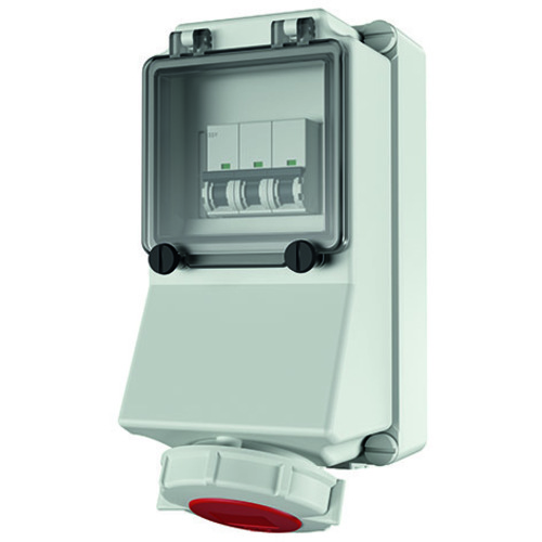 Mennekes Wanddose 16A,5p,6h,400V,IP67 7145 Mennekes Wanddose 16A,5p,6h,400V,IP67 7145