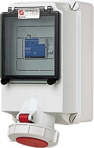 Mennekes Wanddose 63A,5p,6h,400V,IP67 7170