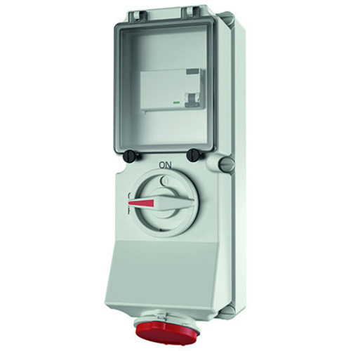 Mennekes Wanddose DUO 32A,5p,6h,400V,IP44 7226