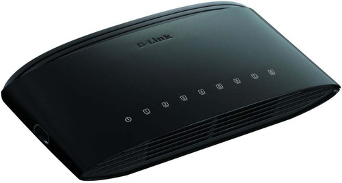 DLink Deutschland 8-Port Switch 10/100Mbit,NWay DES-1008D/E