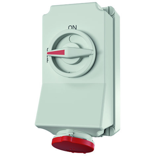 Mennekes Wanddose DUO 32A,7p,6h,400V,IP44 7305