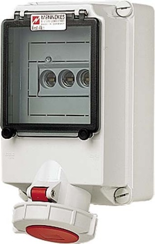 Mennekes Wanddose 63A,5p,6h,400V,IP67 7311