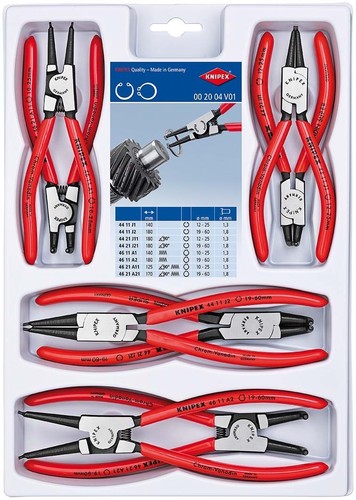 Knipex-Werk Sicherungsringzangen-Set 00 20 04 V01