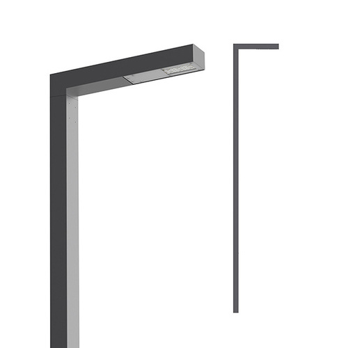 Leipziger Leuchten LED-Leuchte u. Mast 3000K DB703 60m 9.215.9128.10-3F