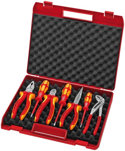 Knipex-Werk Werkzeug-Box 7-teilig 00 21 15