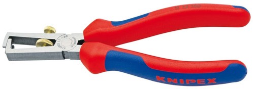 Knipex-Werk Abisolierzange schwarz, 160mm 11 12 160