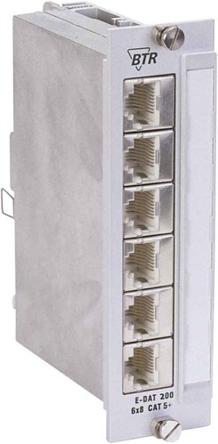 Metz Connect Verteilermodul E-DAT 6x8 Modul 3HE 130852-E