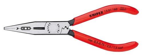 Knipex-Werk Verdrahtungszange schwarz, 160mm 13 01 160