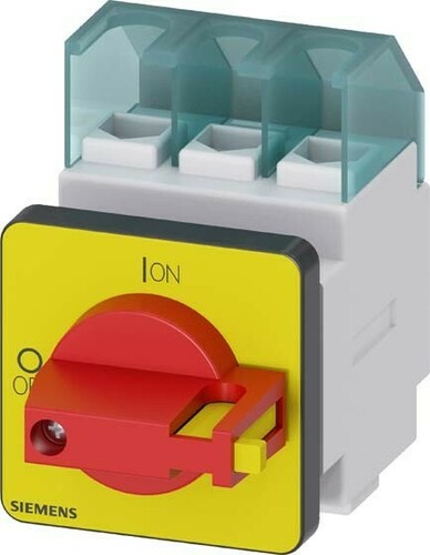 Siemens Dig.Industr. Haupt-/Not-Aus-Schalter 3p. 32A 11,5kW/400V 3LD2222-0TK13