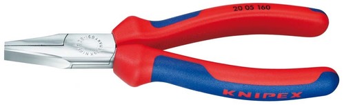 Knipex-Werk Flachzange verchromt, 140mm 20 05 140