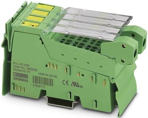 Phoenix Contact Inline-Klemme analoges E/A-Modul IB IL AO 2/SF-PAC