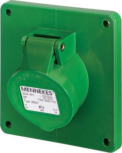 Mennekes Anbaudose 32A,3p,4h,50V,IP44 2837