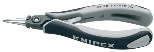 Knipex-Werk Elektronik-Greifzange ESD,135mm 34 32 130 ESD