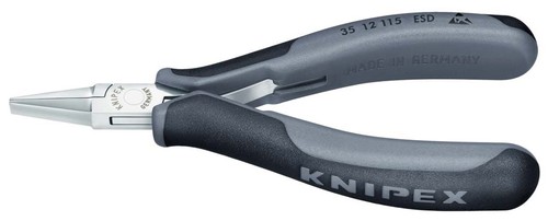 Knipex-Werk Elektronik-Greifzange ESD, 115mm 35 12 115 ESD
