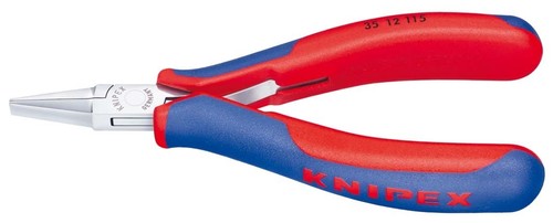 Knipex-Werk Elektronik-Greifzange spiegelpoliert,115mm 35 12 115 SB