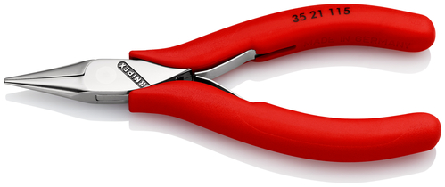 Knipex-Werk Elektronik-Greifzange spiegelpoliert,115mm 35 21 115