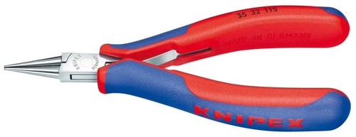 Knipex-Werk Elektronik-Greifzange spiegelpoliert,115mm 35 32 115