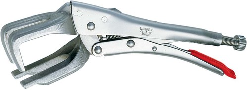 Knipex-Werk Schweiß-Gripzange vernickelt, 280mm 42 14 280