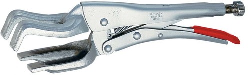 Knipex-Werk Schweiß-Gripzange vernickelt, 280mm 42 24 280