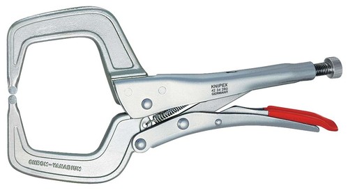 Knipex-Werk Schweiß-Gripzange vernickelt, 280mm 42 34 280