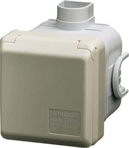 Mennekes Schuko-UP-Dose Cepex 16A,2p+E,230V,IP44 4972