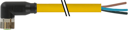 Murrelektronik M8 Buchse gewinkelt m.frei. Leitungsende 7000-08081-0300500