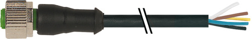 Murrelektronik M12-Buchse gerade 3m 5x0,34qm schwarz 7000-12241-6350300