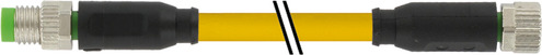 Murrelektronik M8 Stecker gerade auf M8 Buchse ger. 7000-88011-0310100
