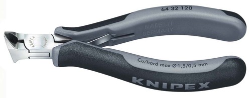 Knipex-Werk Elektronik-Vornschneider ESD, 120mm 64 32 120 ESD