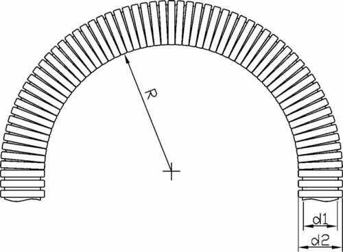 Reiku Wellrohr PA12 gr PARRG-17F