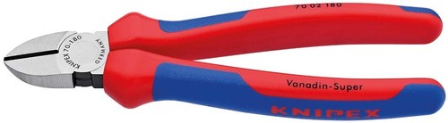 Knipex-Werk Seitenschneider schwarz, 180mm 70 02 180