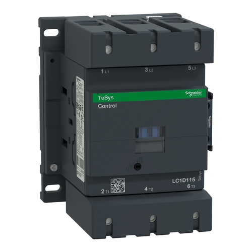 Schneider Electric Leistungsschütz 115A 115V 50/60Hz LC1D115FE7 Schneider Electric Leistungsschütz 115A 115V 50/60Hz LC1D115FE7