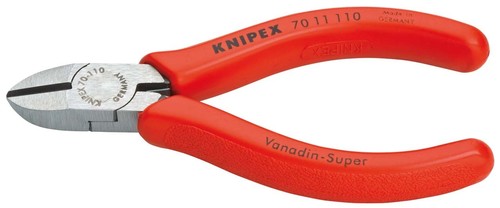 Knipex-Werk Seitenschneider schwarz, 110mm 70 11 110