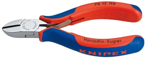 Knipex-Werk Seitenschneider verchromt, 110mm 70 15 110