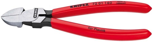 Knipex-Werk Seitenschneider für Kunstst., 160mm 72 01 160