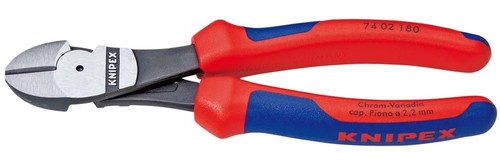 Knipex-Werk Kraft-Seitenschneider 140mm 74 02 140